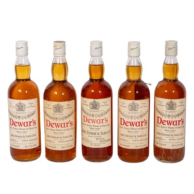 Lot 311 - Dewars - 5 bottles
