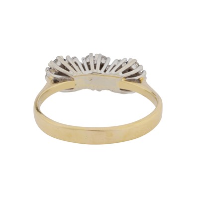 Lot 36 - A sapphire and diamond ring, circa 1982