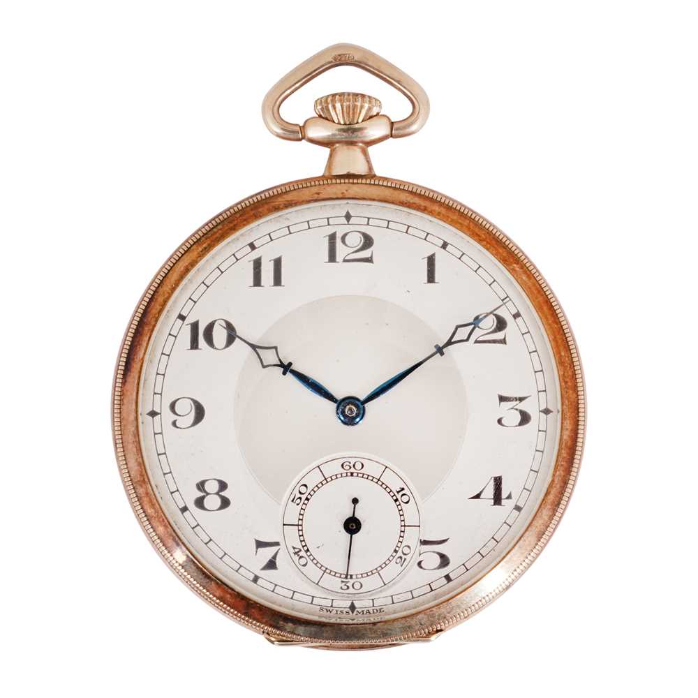 Lot 20 - 1930's - Open-faced Pocket Watch