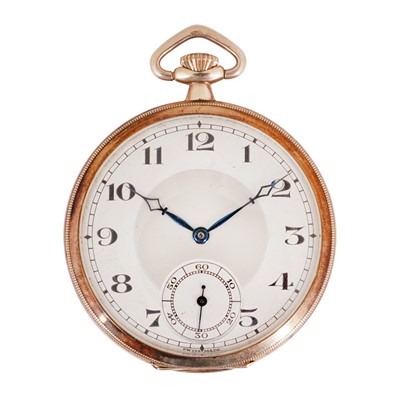 Lot 20 - 1930's - Open-faced Pocket Watch