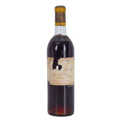 Lot 135 - Chateau d'Yquem 1958 - 1 bottle