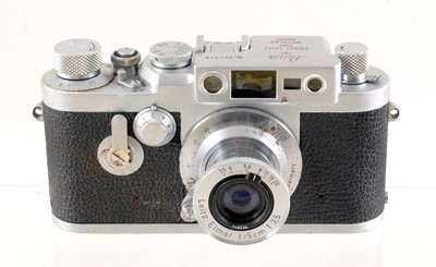 Lot 245 - Chrome Leica Camera, Converted to IIIg(?)*.