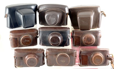 Lot 211 - A Good Selection of Leica Camera Cases.