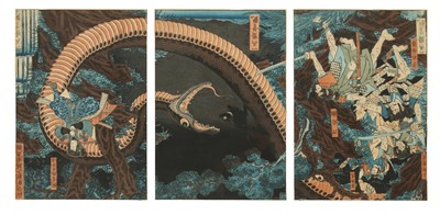 Lot 146 - Utagawa Yoshitsuya 歌川 芳艶 (Japanese, 1822-1866)