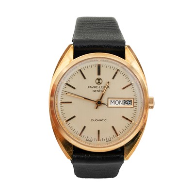 Lot 80 - Men's Favre-Leuba 'Duomatic' Wristwatch