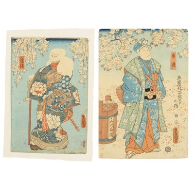 Lot 223 - Utagawa Kunisada 歌川 国貞 (Toyokuni III, Japanese, 1786-1865)