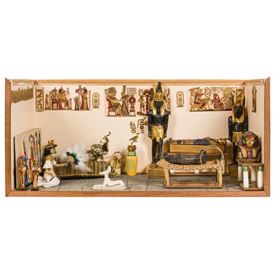 Lot 88 - Egyptian Royalty Scene