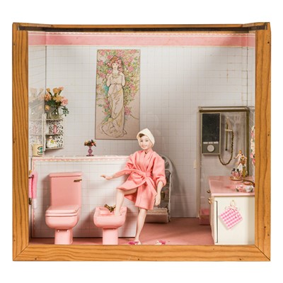 Lot 111 - 1970s Bathroom scene