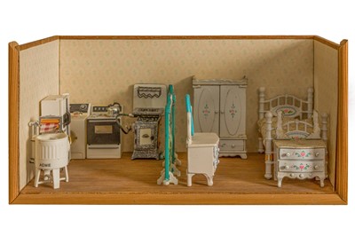 Lot 116 - Miniature Bedroom - unfinished