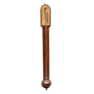 Lot 174 - A first quarter of 19th Century mahogany cased stick barometer