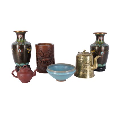 Lot 270 - A group of Chinese ceramics and works of art, 19th-20th century