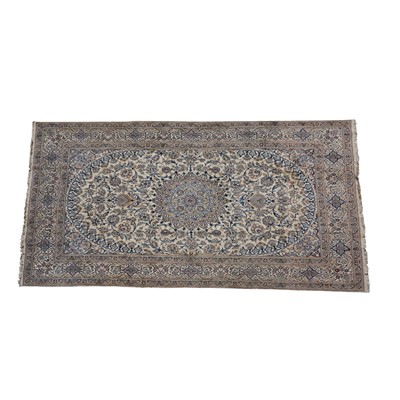 Lot 405 - A Large Persian Nain Carpet