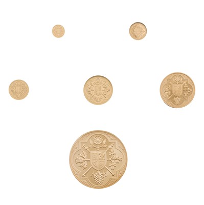 Lot 39 - 2023 Coronation of King Charles III Gold Proof 6-Coin Collection