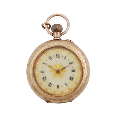 Lot 515 - Antique Gold Fob Watch