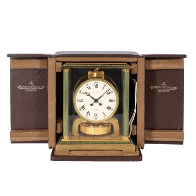 Lot 168 - A late 1970's Jaeger-Le Coultre Vendome model Atmos clock