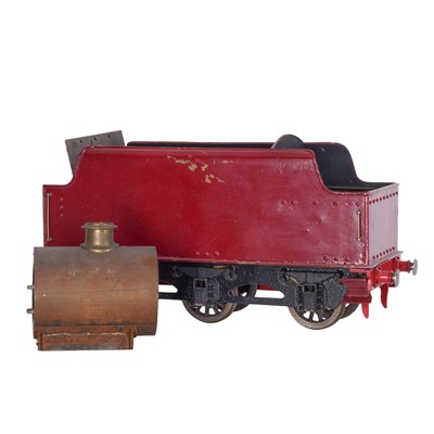 Lot 374 - A Gauge 1 live steam tender and locomotive chassis