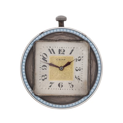 Lot 505 - An early 20th Century Art Deco Cyma strut clock