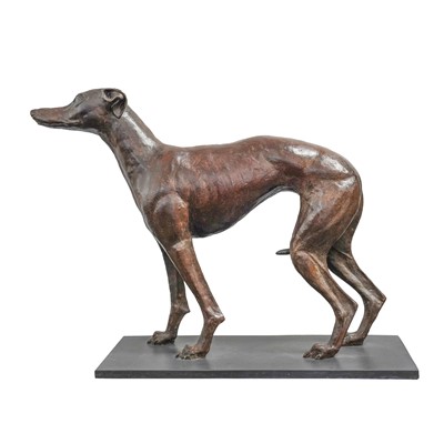 Lot 144 - Mary Quinn (British, Contemporary), Whippet