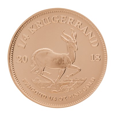 Lot 5 - 1/4oz Gold Proof Krugerrand
