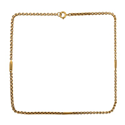Lot 319 - A chain necklace
