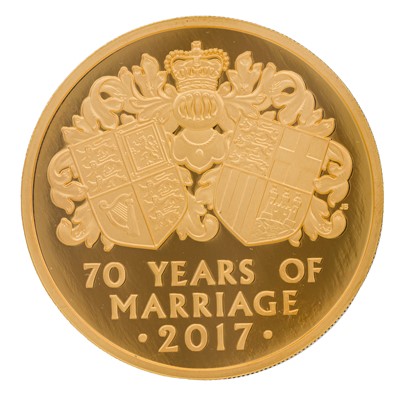 Lot 40 - The Platinum Wedding Anniversary Five-ounce Proof Coin