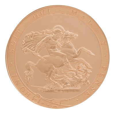 Lot 50 - 'The Five Sovereign Piece' Gold Proof Coin