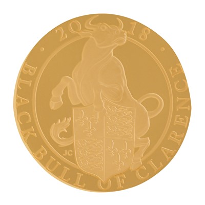 Lot 16 - The Queen's Beasts' Quarter-Ounce Gold Proof Coin