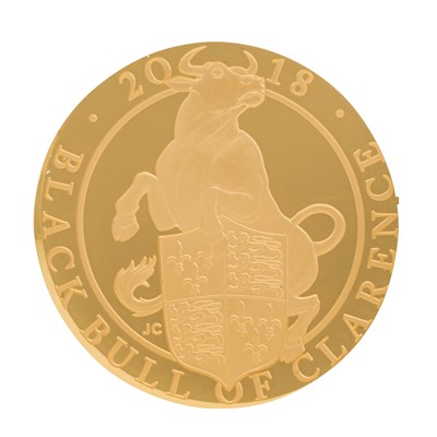 Lot 17 - The Queen's Beasts' Quarter-Ounce Gold Proof Coin