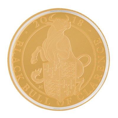 Lot 19 - The Queen's Beasts' Quarter-Ounce Gold Proof Coin
