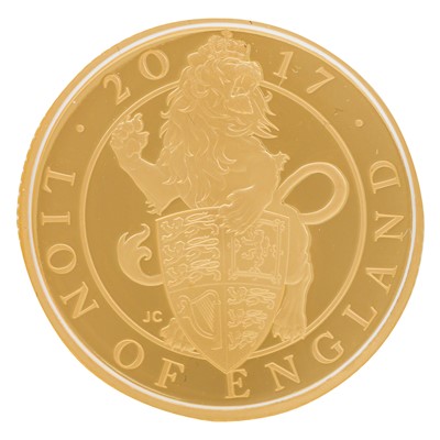 Lot 20 - The Queen's Beasts' Quarter-Ounce Gold Proof Coin