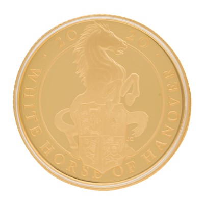 Lot 21 - The Queen's Beasts' Quarter-Ounce Gold Proof Coin