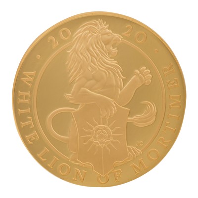 Lot 24 - The Queen's Beasts' Quarter-Ounce Gold Proof Coin