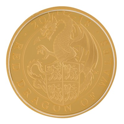 Lot 25 - The Queen's Beasts' Quarter-Ounce Gold Proof Coin