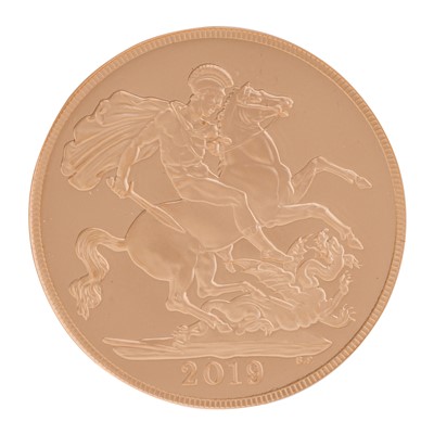 Lot 63 - 'The Sovereign' Gold Proof Coin
