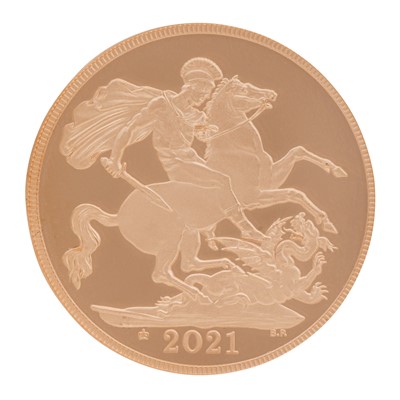 Lot 64 - 'The Sovereign' Gold Proof Coin