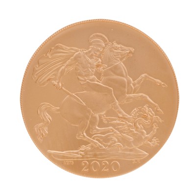 Lot 56 - 'The Sovereign' Gold Proof Coin