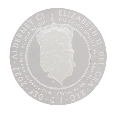 Lot 78 - 'Queen Elizabeth II Platinum Jubilee' Two Ounce Silver Coin