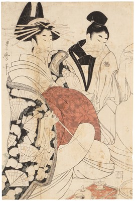 Lot 174 - Kitagawa Utamaro 喜多川 歌麿 (Japanese, 1753 - 1806)