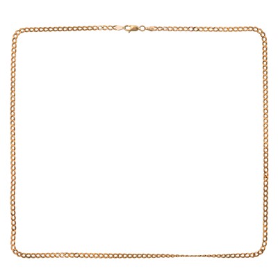 Lot 375 - A chain necklace