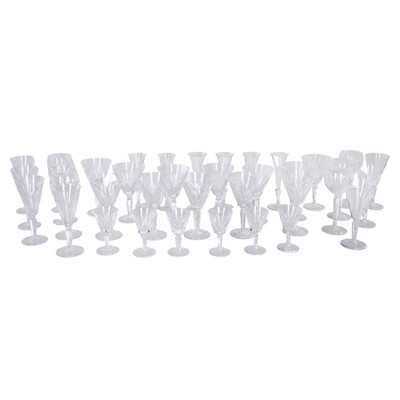 Lot 333 - A Suite of Waterford 'Sheila' pattern cut-glass drinking glasses