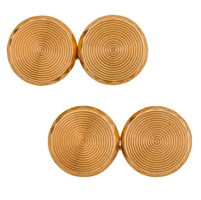 Lot 372 - A pair of cufflinks