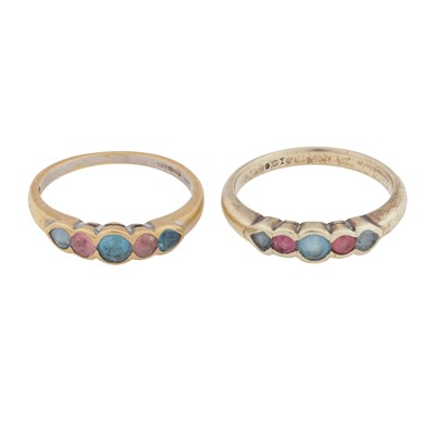 Lot 474 - Two gem-set rings