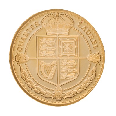 Lot 100 - Quarter Laurel Gold Proof Coin