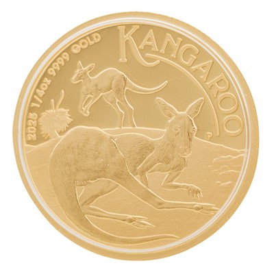 Lot 108 - Kangaroo 1/4 oz Gold Proof Coin