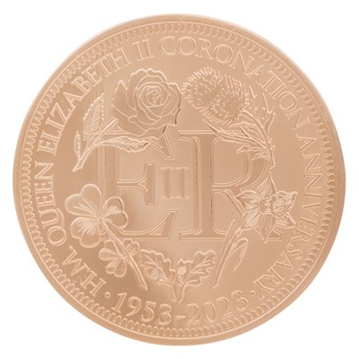 Lot 127 - Gold Proof One Once Elizabeth II Coronation Coin
