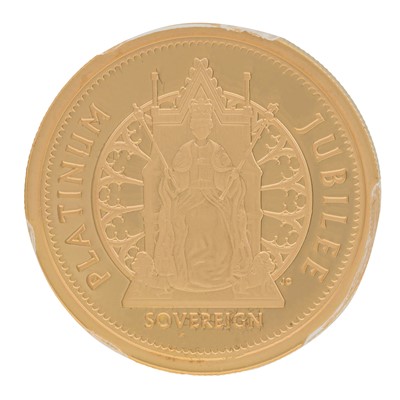 Lot 115 - The Sovereign' Gold Proof Coin PCGS