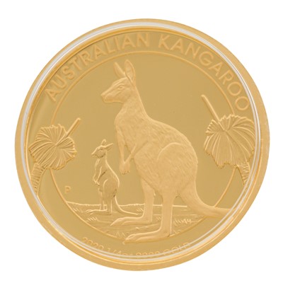 Lot 109 - Kangaroo 1/4oz Gold Proof Coin