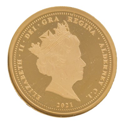 Lot 111 - Royal National Lifeboat Institute Gold Proof Full Sovereign Coin