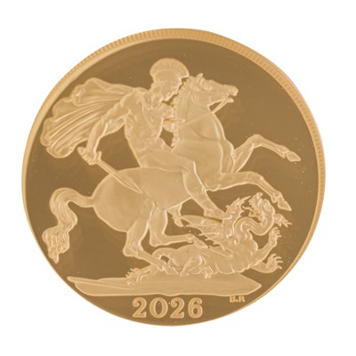 Lot 113 - 'The Sovereign' Gold Proof Coin