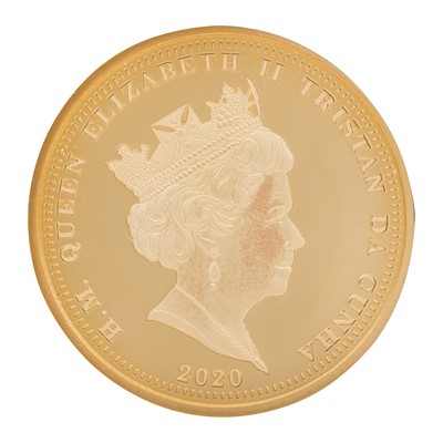Lot 118 - 2020 Centenary of Unnown Warrior Double Sovereign Gold Proof Coin